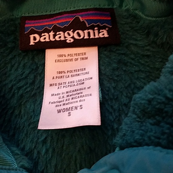 Patagonia sz sm pullover green - Picture 2 of 4